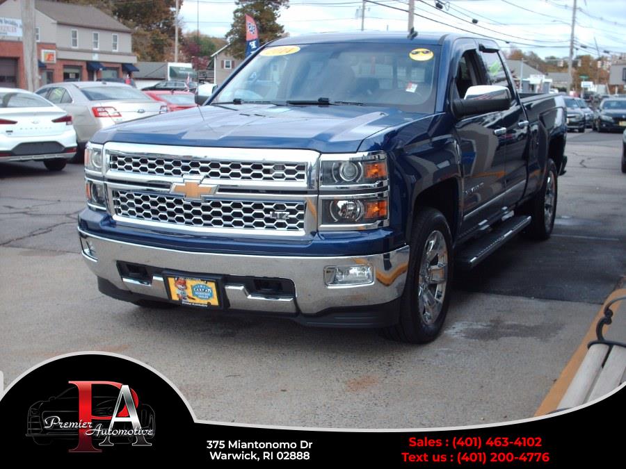 2014 Chevrolet Silverado 1500 4WD Double Cab 143.5" LTZ w/1LZ, available for sale in Warwick, Rhode Island | Premier Automotive Sales. Warwick, Rhode Island 2014 Chevrolet Silverado 1500 4WD Double Cab 143.5" LTZ w/1LZ, available for sale in Warwick, Rhode Island | Premier Automotive Sales. Warwick, Rhode Island