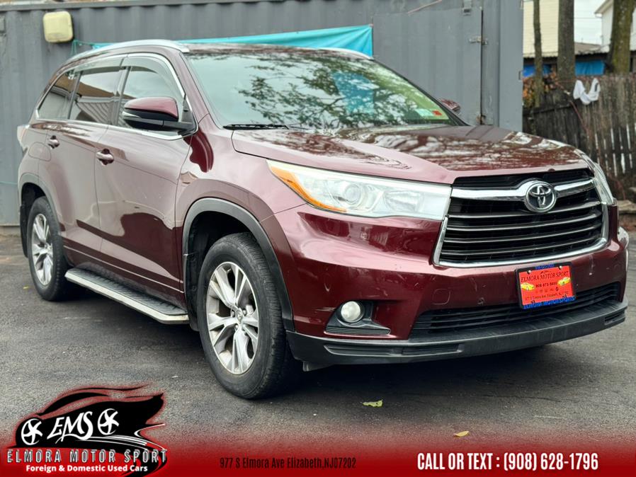 2015 Toyota Highlander AWD 4dr V6 XLE (Natl), available for sale in Elizabeth, New Jersey | Elmora Motor Sports. Elizabeth, New Jersey 2015 Toyota Highlander AWD 4dr V6 XLE (Natl), available for sale in Elizabeth, New Jersey | Elmora Motor Sports. Elizabeth, New Jersey
