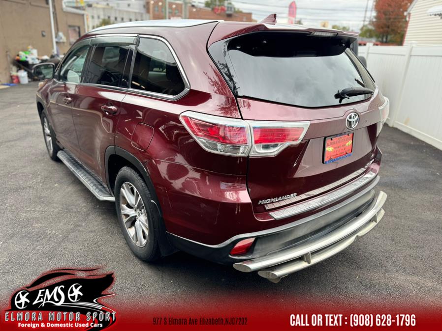 2015 Toyota Highlander AWD 4dr V6 XLE (Natl), available for sale in Elizabeth, New Jersey | Elmora Motor Sports. Elizabeth, New Jersey 2015 Toyota Highlander AWD 4dr V6 XLE (Natl), available for sale in Elizabeth, New Jersey | Elmora Motor Sports. Elizabeth, New Jersey