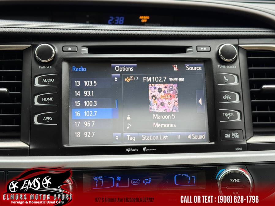 2015 Toyota Highlander AWD 4dr V6 XLE (Natl), available for sale in Elizabeth, New Jersey | Elmora Motor Sports. Elizabeth, New Jersey 2015 Toyota Highlander AWD 4dr V6 XLE (Natl), available for sale in Elizabeth, New Jersey | Elmora Motor Sports. Elizabeth, New Jersey