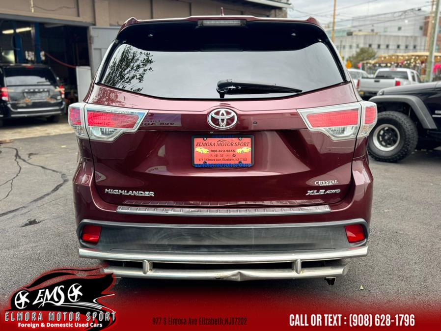 2015 Toyota Highlander AWD 4dr V6 XLE (Natl), available for sale in Elizabeth, New Jersey | Elmora Motor Sports. Elizabeth, New Jersey 2015 Toyota Highlander AWD 4dr V6 XLE (Natl), available for sale in Elizabeth, New Jersey | Elmora Motor Sports. Elizabeth, New Jersey
