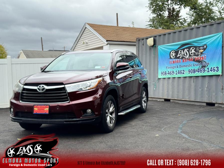 2015 Toyota Highlander AWD 4dr V6 XLE (Natl), available for sale in Elizabeth, New Jersey | Elmora Motor Sports. Elizabeth, New Jersey 2015 Toyota Highlander AWD 4dr V6 XLE (Natl), available for sale in Elizabeth, New Jersey | Elmora Motor Sports. Elizabeth, New Jersey