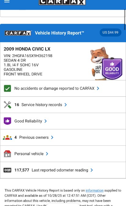 2009 Honda Civic
