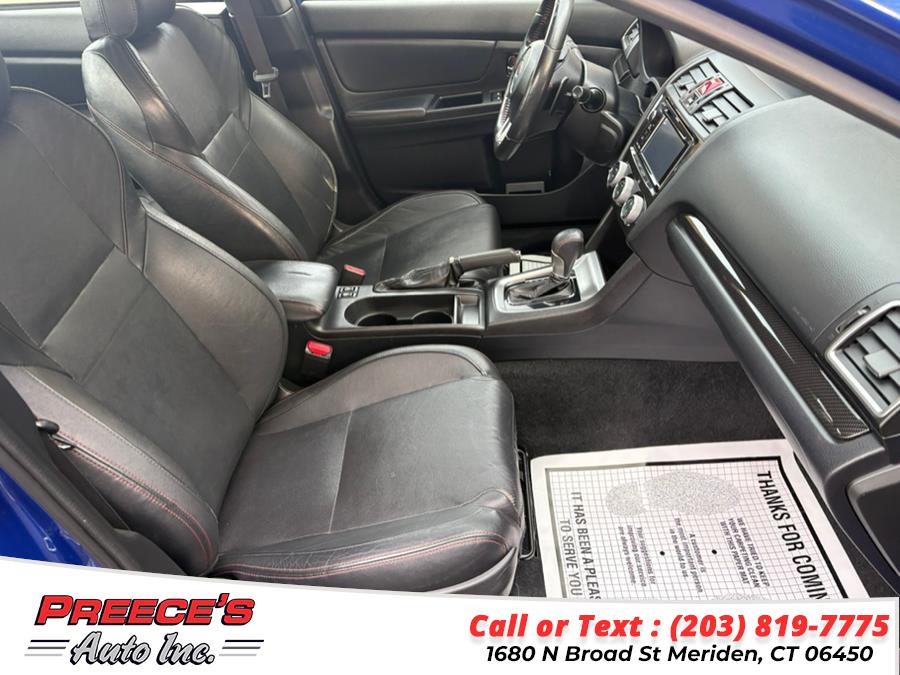 2015 Subaru WRX 4dr Sdn CVT Limited, available for sale in Meriden, Connecticut | Preeces Auto Inc. Meriden, Connecticut 2015 Subaru WRX 4dr Sdn CVT Limited, available for sale in Meriden, Connecticut | Preeces Auto Inc. Meriden, Connecticut