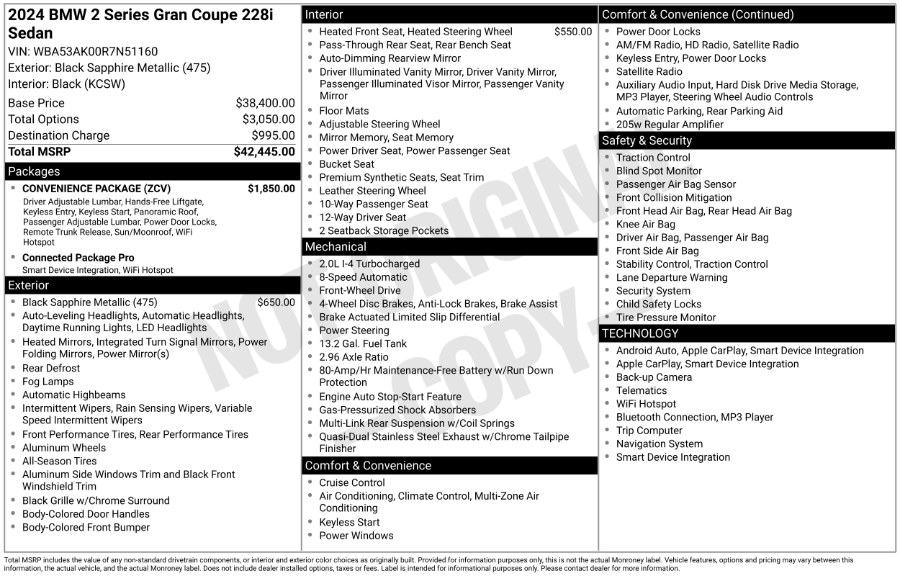 2024 BMW 2 Series 228i Gran Coupe, available for sale in Waterbury, Connecticut | Highline Car Connection. Waterbury, Connecticut 2024 BMW 2 Series 228i Gran Coupe, available for sale in Waterbury, Connecticut | Highline Car Connection. Waterbury, Connecticut