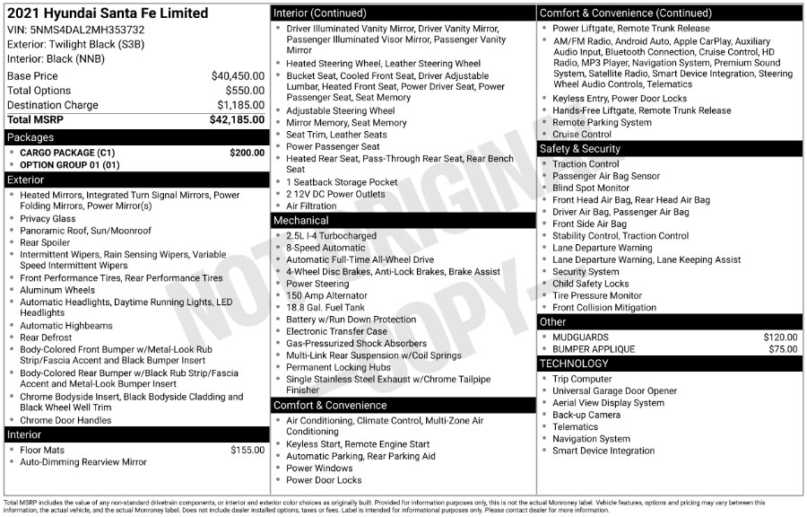 2021 Hyundai Santa Fe Limited AWD, available for sale in Waterbury, Connecticut | Highline Car Connection. Waterbury, Connecticut 2021 Hyundai Santa Fe Limited AWD, available for sale in Waterbury, Connecticut | Highline Car Connection. Waterbury, Connecticut