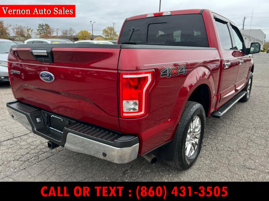 2016 Ford F-150 4WD SuperCrew 157" XLT, available for sale in Manchester, Connecticut | Vernon Auto Sale & Service. Manchester, Connecticut 2016 Ford F-150 4WD SuperCrew 157" XLT, available for sale in Manchester, Connecticut | Vernon Auto Sale & Service. Manchester, Connecticut