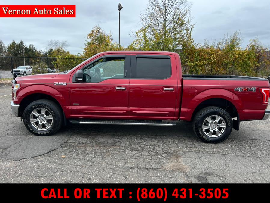 2016 Ford F-150 4WD SuperCrew 157" XLT, available for sale in Manchester, Connecticut | Vernon Auto Sale & Service. Manchester, Connecticut 2016 Ford F-150 4WD SuperCrew 157" XLT, available for sale in Manchester, Connecticut | Vernon Auto Sale & Service. Manchester, Connecticut