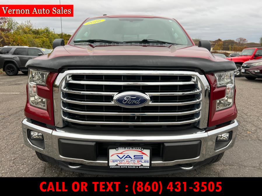 2016 Ford F-150 4WD SuperCrew 157" XLT, available for sale in Manchester, Connecticut | Vernon Auto Sale & Service. Manchester, Connecticut 2016 Ford F-150 4WD SuperCrew 157" XLT, available for sale in Manchester, Connecticut | Vernon Auto Sale & Service. Manchester, Connecticut