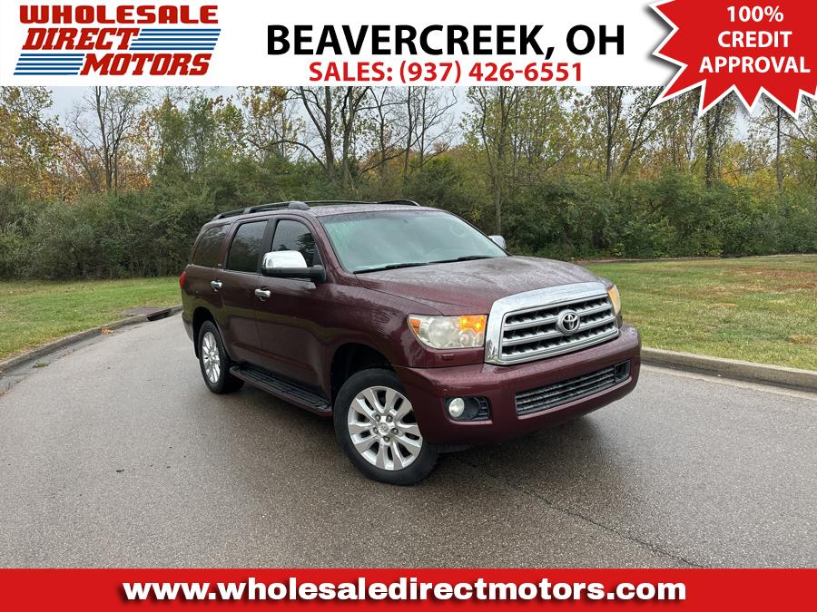 2008 Toyota Sequoia 4WD 4dr LV8 6-Spd AT Platinum (Natl), available for sale in Beavercreek, Ohio | Wholesale Direct Motors. Beavercreek, Ohio 2008 Toyota Sequoia 4WD 4dr LV8 6-Spd AT Platinum (Natl), available for sale in Beavercreek, Ohio | Wholesale Direct Motors. Beavercreek, Ohio