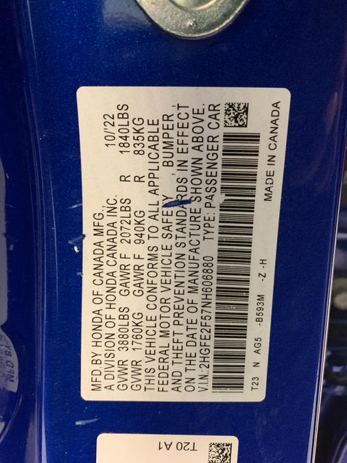 2022 Honda Civic Sedan Sport CVT, available for sale in Lodi, New Jersey | European Auto Expo. Lodi, New Jersey 2022 Honda Civic Sedan Sport CVT, available for sale in Lodi, New Jersey | European Auto Expo. Lodi, New Jersey