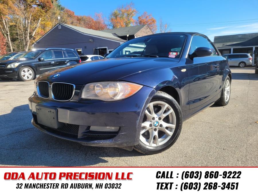 2008 BMW 1 Series 2dr Conv 128i SULEV, available for sale in Auburn, New Hampshire | ODA Auto Precision LLC. Auburn, New Hampshire 2008 BMW 1 Series 2dr Conv 128i SULEV, available for sale in Auburn, New Hampshire | ODA Auto Precision LLC. Auburn, New Hampshire