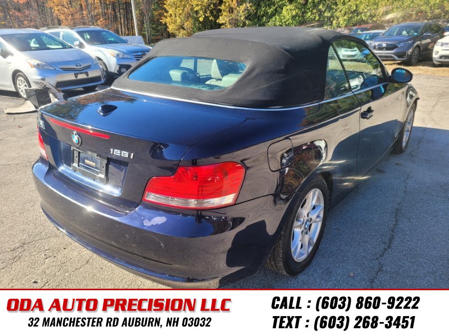 2008 BMW 1 Series 2dr Conv 128i SULEV, available for sale in Auburn, New Hampshire | ODA Auto Precision LLC. Auburn, New Hampshire 2008 BMW 1 Series 2dr Conv 128i SULEV, available for sale in Auburn, New Hampshire | ODA Auto Precision LLC. Auburn, New Hampshire
