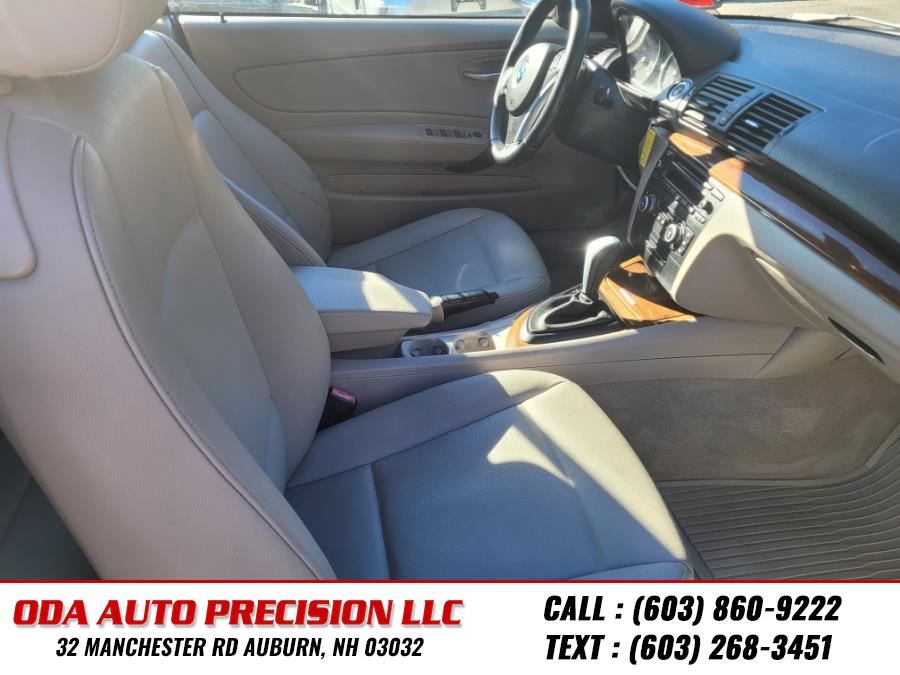 2008 BMW 1 Series 2dr Conv 128i SULEV, available for sale in Auburn, New Hampshire | ODA Auto Precision LLC. Auburn, New Hampshire 2008 BMW 1 Series 2dr Conv 128i SULEV, available for sale in Auburn, New Hampshire | ODA Auto Precision LLC. Auburn, New Hampshire