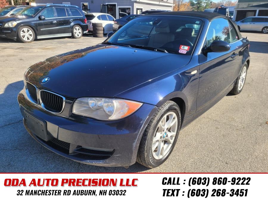 2008 BMW 1 Series 2dr Conv 128i SULEV, available for sale in Auburn, New Hampshire | ODA Auto Precision LLC. Auburn, New Hampshire 2008 BMW 1 Series 2dr Conv 128i SULEV, available for sale in Auburn, New Hampshire | ODA Auto Precision LLC. Auburn, New Hampshire