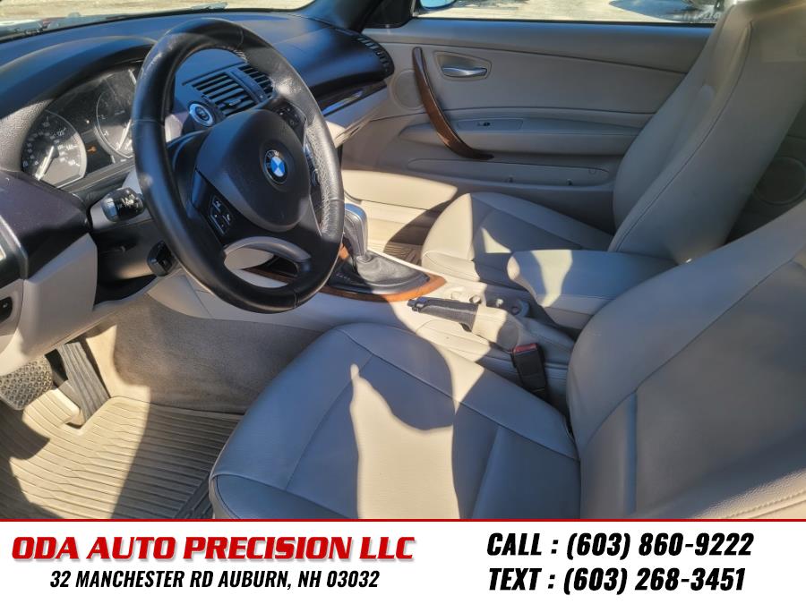 2008 BMW 1 Series 2dr Conv 128i SULEV, available for sale in Auburn, New Hampshire | ODA Auto Precision LLC. Auburn, New Hampshire 2008 BMW 1 Series 2dr Conv 128i SULEV, available for sale in Auburn, New Hampshire | ODA Auto Precision LLC. Auburn, New Hampshire