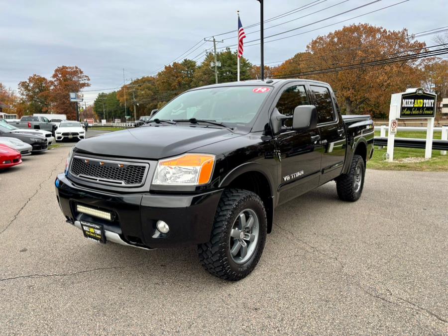 2014 Nissan Titan 4WD Crew Cab SWB SV, available for sale in South Windsor, Connecticut | Mike And Tony Auto Sales, Inc. South Windsor, Connecticut 2014 Nissan Titan 4WD Crew Cab SWB SV, available for sale in South Windsor, Connecticut | Mike And Tony Auto Sales, Inc. South Windsor, Connecticut
