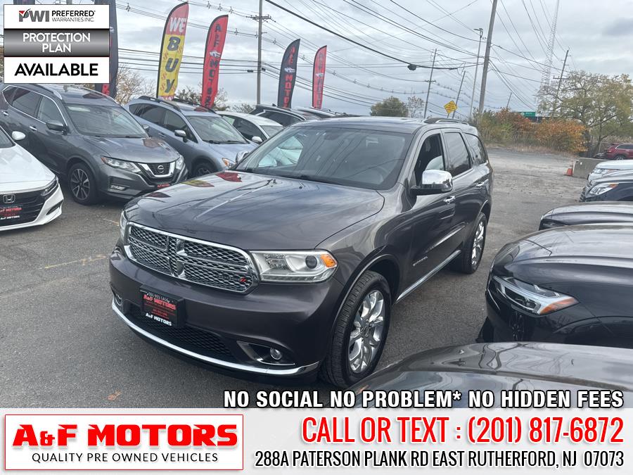 Used 2016 Dodge Durango in East Rutherford, New Jersey | A&F Motors LLC. East Rutherford, New Jersey