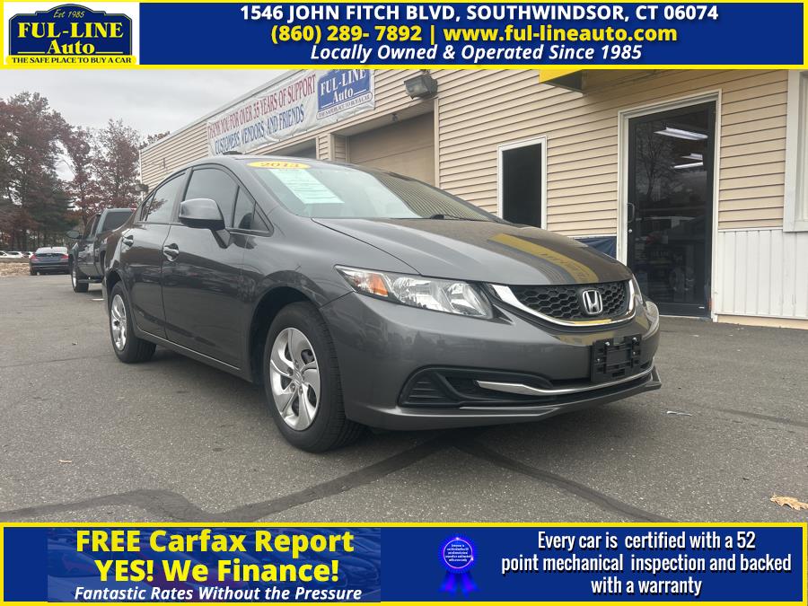 Used 2013 Honda Civic Sedan in South Windsor , Connecticut | Ful-line Auto LLC. South Windsor , Connecticut