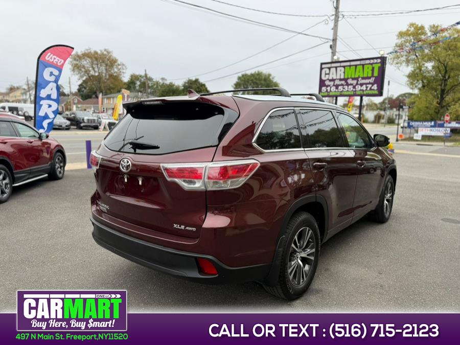 2016 Toyota Highlander AWD 4dr V6 XLE (Natl), available for sale in Freeport, New York | Carmart One LLC. Freeport, New York 2016 Toyota Highlander AWD 4dr V6 XLE (Natl), available for sale in Freeport, New York | Carmart One LLC. Freeport, New York