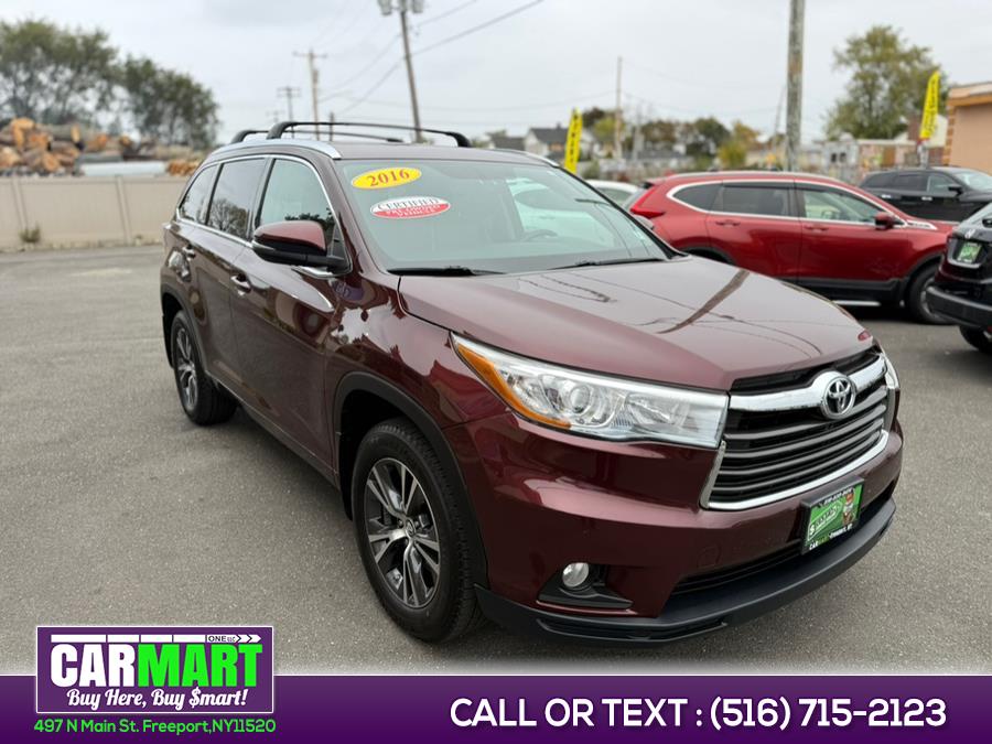 2016 Toyota Highlander AWD 4dr V6 XLE (Natl), available for sale in Freeport, New York | Carmart One LLC. Freeport, New York 2016 Toyota Highlander AWD 4dr V6 XLE (Natl), available for sale in Freeport, New York | Carmart One LLC. Freeport, New York