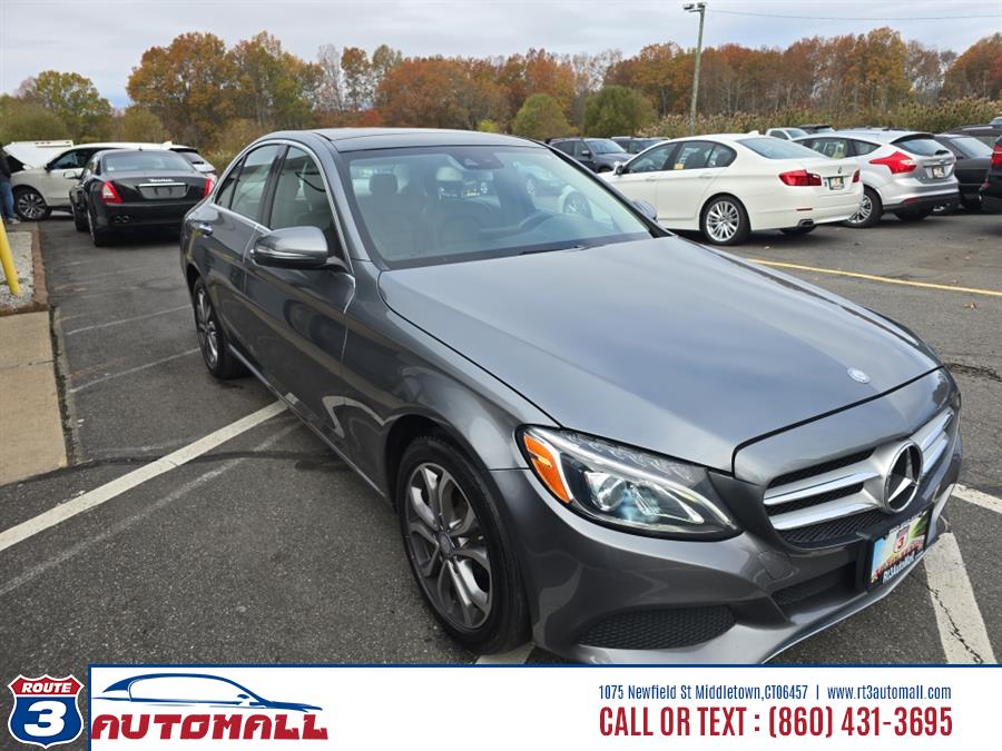 2017 Mercedes-Benz C-Class C 300 4MATIC Sedan with Luxury Pkg, available for sale in Middletown, Connecticut | RT 3 AUTO MALL LLC. Middletown, Connecticut 2017 Mercedes-Benz C-Class C 300 4MATIC Sedan with Luxury Pkg, available for sale in Middletown, Connecticut | RT 3 AUTO MALL LLC. Middletown, Connecticut