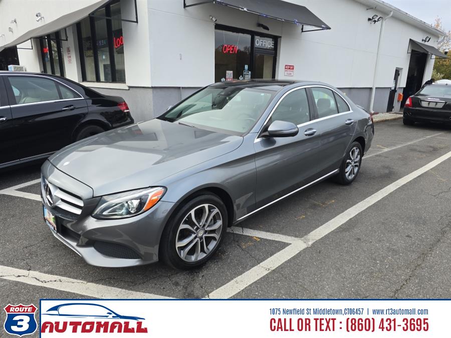 2017 Mercedes-Benz C-Class C 300 4MATIC Sedan with Luxury Pkg, available for sale in Middletown, Connecticut | RT 3 AUTO MALL LLC. Middletown, Connecticut 2017 Mercedes-Benz C-Class C 300 4MATIC Sedan with Luxury Pkg, available for sale in Middletown, Connecticut | RT 3 AUTO MALL LLC. Middletown, Connecticut