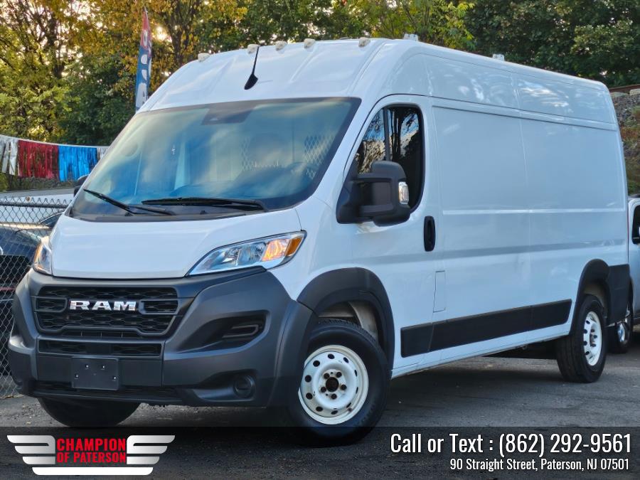 2023 Ram ProMaster Cargo Van 2500 High Roof 159" WB, available for sale in Paterson, New Jersey | Champion of Paterson. Paterson, New Jersey 2023 Ram ProMaster Cargo Van 2500 High Roof 159" WB, available for sale in Paterson, New Jersey | Champion of Paterson. Paterson, New Jersey
