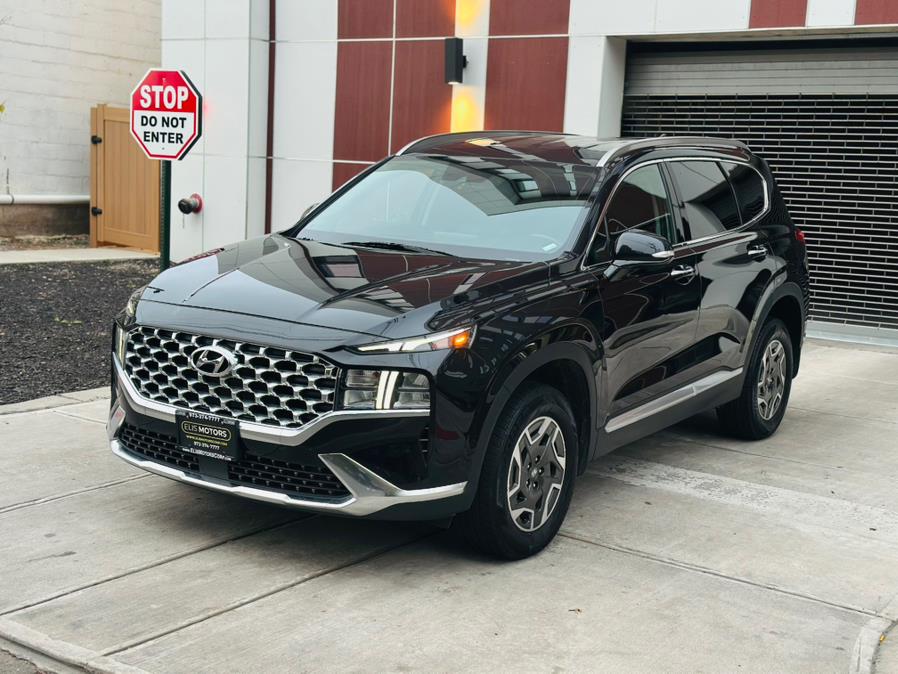 2023 Hyundai Santa Fe Hybrid Blue AWD, available for sale in Irvington, New Jersey | Elis Motors Corp. Irvington, New Jersey 2023 Hyundai Santa Fe Hybrid Blue AWD, available for sale in Irvington, New Jersey | Elis Motors Corp. Irvington, New Jersey