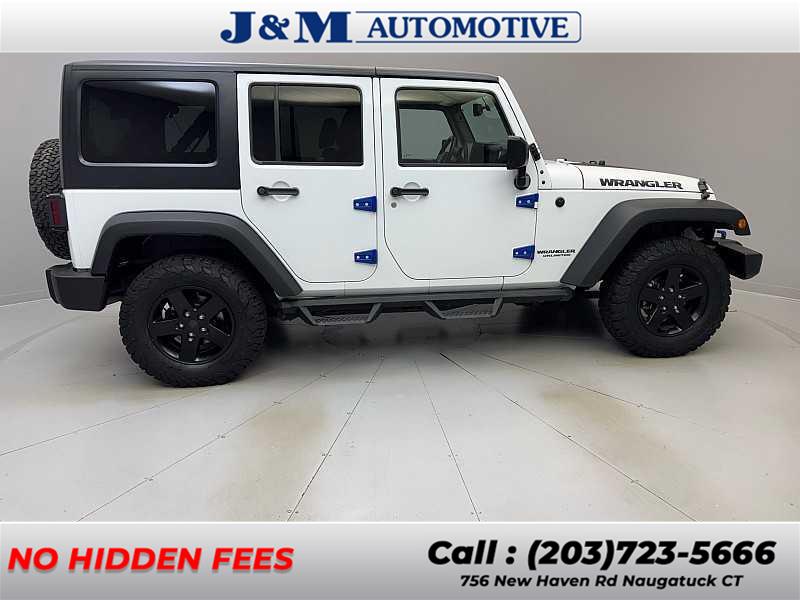2017 Jeep Wrangler Unlimited Big Bear, available for sale in Naugatuck, Connecticut | J&M Automotive Sls&Svc LLC. Naugatuck, Connecticut 2017 Jeep Wrangler Unlimited Big Bear, available for sale in Naugatuck, Connecticut | J&M Automotive Sls&Svc LLC. Naugatuck, Connecticut