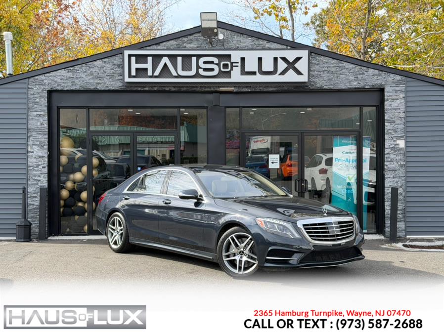 Used Mercedes-Benz S-Class 4dr Sdn S 550 4MATIC 2015 | Haus of Lux. Wayne, New Jersey