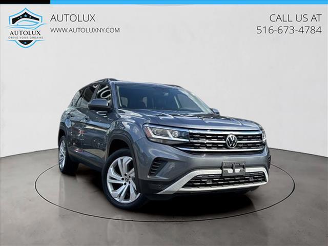 Used Volkswagen Atlas 3.6L V6 SE w/Technology 2021 | AutoLux. Elmont, New York