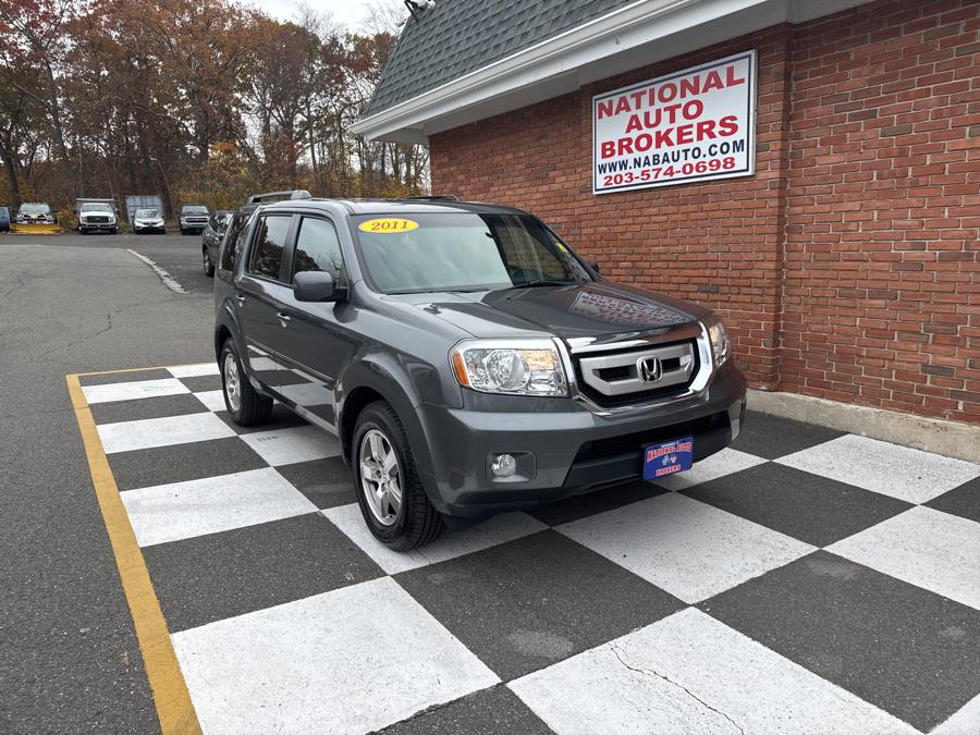 2011 Honda Pilot 4WD 4dr EX-L, available for sale in Waterbury, Connecticut | National Auto Brokers, Inc.. Waterbury, Connecticut 2011 Honda Pilot 4WD 4dr EX-L, available for sale in Waterbury, Connecticut | National Auto Brokers, Inc.. Waterbury, Connecticut