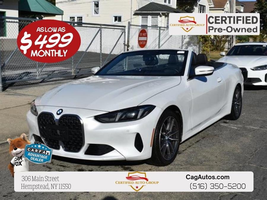 2025 BMW 4 Series 430i xDrive, available for sale in Hempstead, New York | Certified Automotive Group. Hempstead, New York 2025 BMW 4 Series 430i xDrive, available for sale in Hempstead, New York | Certified Automotive Group. Hempstead, New York