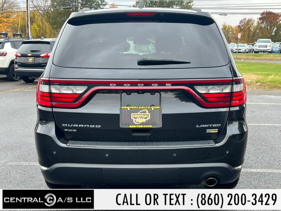 2015 Dodge Durango AWD 4dr Limited, available for sale in East Windsor, Connecticut | Central A/S LLC. East Windsor, Connecticut 2015 Dodge Durango AWD 4dr Limited, available for sale in East Windsor, Connecticut | Central A/S LLC. East Windsor, Connecticut