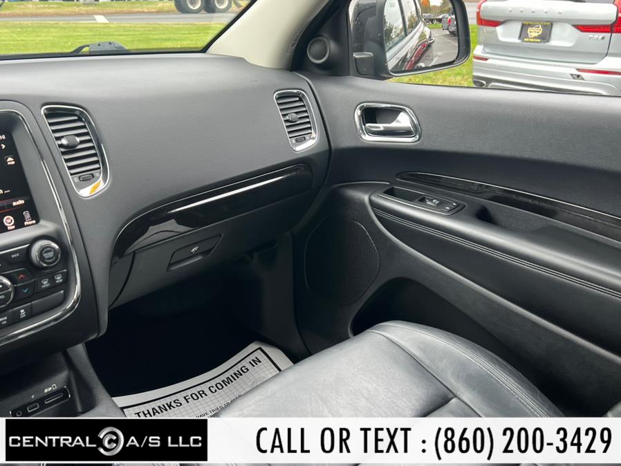 2015 Dodge Durango AWD 4dr Limited, available for sale in East Windsor, Connecticut | Central A/S LLC. East Windsor, Connecticut 2015 Dodge Durango AWD 4dr Limited, available for sale in East Windsor, Connecticut | Central A/S LLC. East Windsor, Connecticut