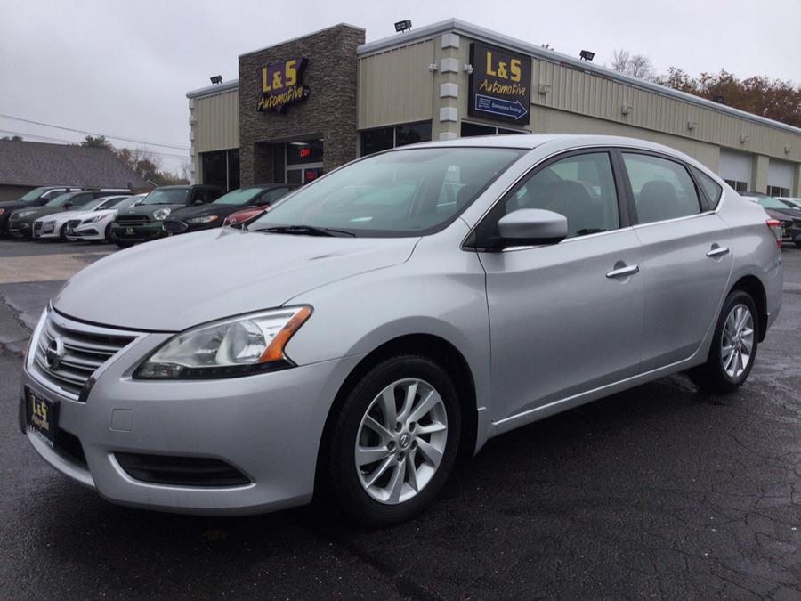 2013 Nissan Sentra 4dr Sdn I4 CVT S, available for sale in Plantsville, Connecticut | L&S Automotive LLC. Plantsville, Connecticut 2013 Nissan Sentra 4dr Sdn I4 CVT S, available for sale in Plantsville, Connecticut | L&S Automotive LLC. Plantsville, Connecticut