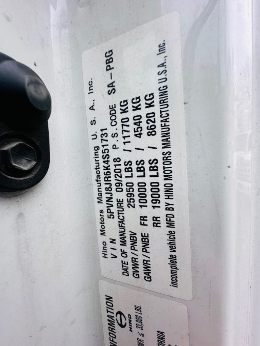 2019 Hino 268A FLAT BED DUMP BODY + NO CDL, available for sale in South Amboy, New Jersey | NJ Truck Spot. South Amboy, New Jersey 2019 Hino 268A FLAT BED DUMP BODY + NO CDL, available for sale in South Amboy, New Jersey | NJ Truck Spot. South Amboy, New Jersey