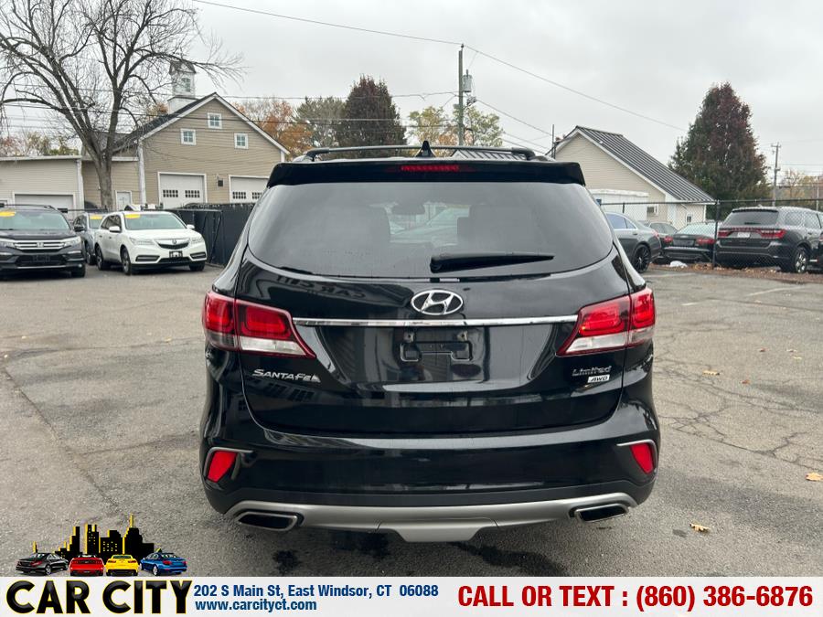 2017 Hyundai Santa Fe Limited 3.3L Auto AWD, available for sale in East Windsor, Connecticut | Car City LLC. East Windsor, Connecticut 2017 Hyundai Santa Fe Limited 3.3L Auto AWD, available for sale in East Windsor, Connecticut | Car City LLC. East Windsor, Connecticut