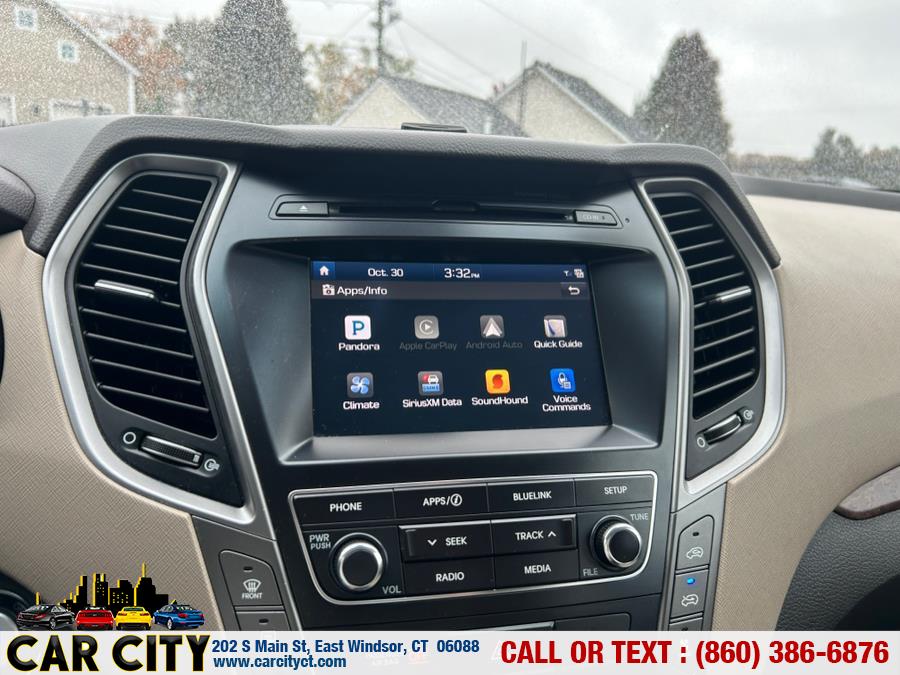 2017 Hyundai Santa Fe Limited 3.3L Auto AWD, available for sale in East Windsor, Connecticut | Car City LLC. East Windsor, Connecticut 2017 Hyundai Santa Fe Limited 3.3L Auto AWD, available for sale in East Windsor, Connecticut | Car City LLC. East Windsor, Connecticut