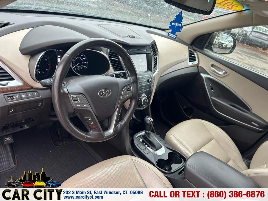 2017 Hyundai Santa Fe Limited 3.3L Auto AWD, available for sale in East Windsor, Connecticut | Car City LLC. East Windsor, Connecticut 2017 Hyundai Santa Fe Limited 3.3L Auto AWD, available for sale in East Windsor, Connecticut | Car City LLC. East Windsor, Connecticut