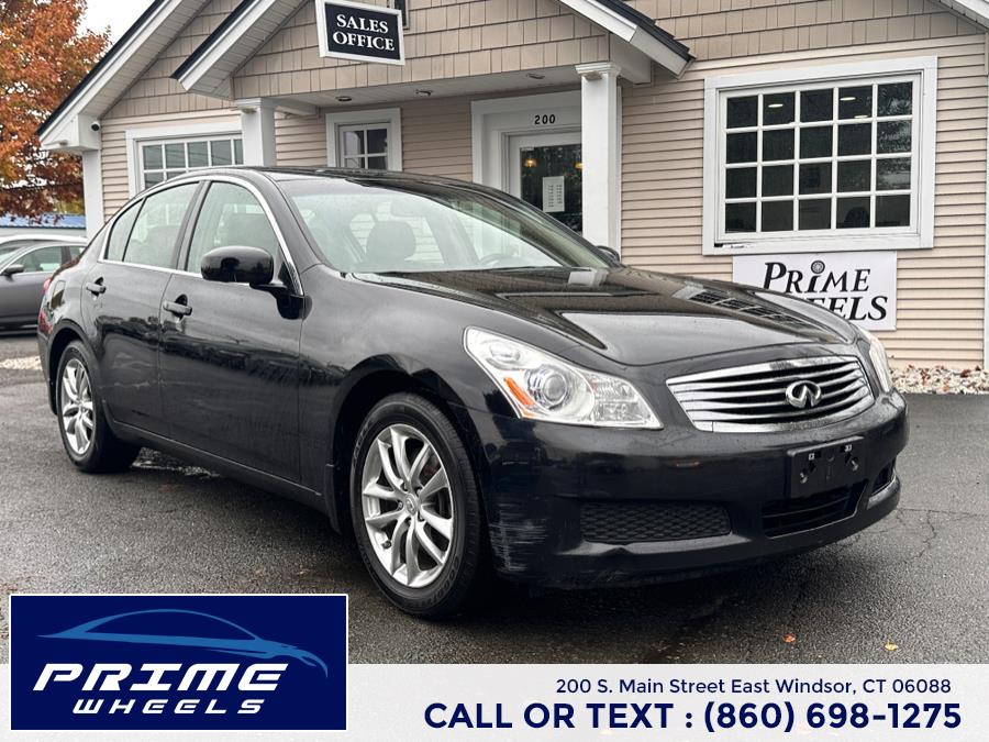 Used Infiniti G35 Sedan 4dr x AWD 2008 | Prime Wheels. East Windsor, Connecticut