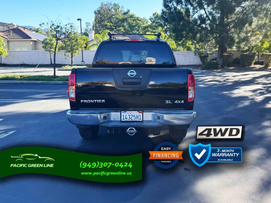 2012 Nissan Frontier 4WD Crew Cab SWB Auto SL, available for sale in Lake Forest, California | Pacific Green Line. Lake Forest, California 2012 Nissan Frontier 4WD Crew Cab SWB Auto SL, available for sale in Lake Forest, California | Pacific Green Line. Lake Forest, California