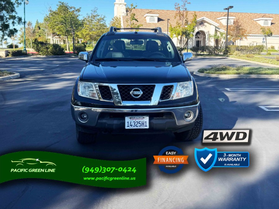2012 Nissan Frontier 4WD Crew Cab SWB Auto SL, available for sale in Lake Forest, California | Pacific Green Line. Lake Forest, California 2012 Nissan Frontier 4WD Crew Cab SWB Auto SL, available for sale in Lake Forest, California | Pacific Green Line. Lake Forest, California