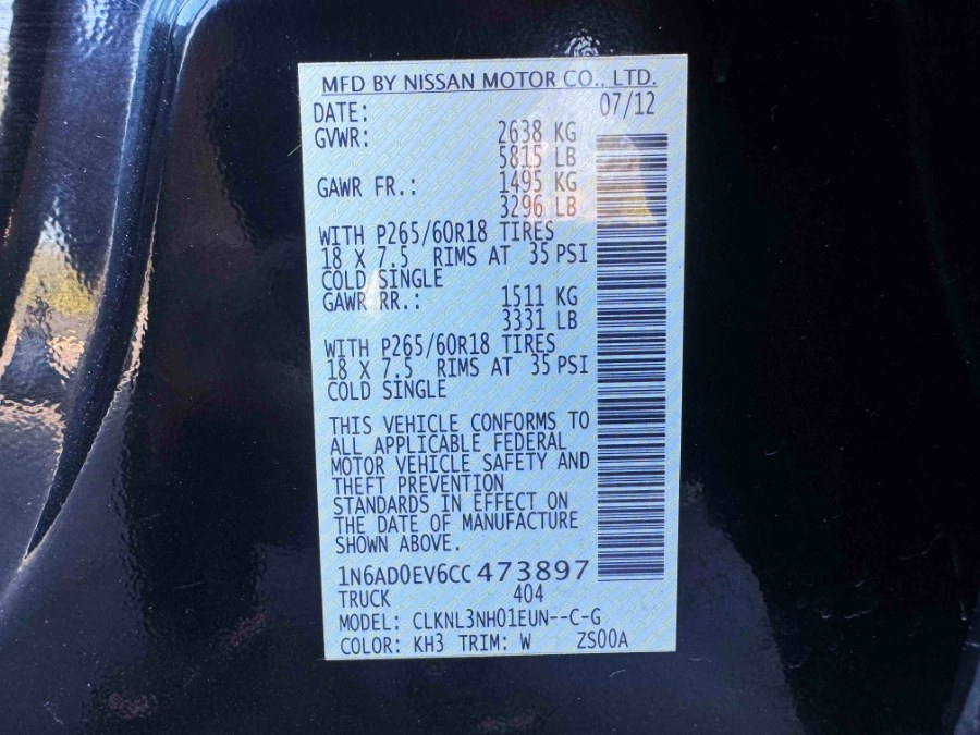 2012 Nissan Frontier 4WD Crew Cab SWB Auto SL, available for sale in Lake Forest, California | Pacific Green Line. Lake Forest, California 2012 Nissan Frontier 4WD Crew Cab SWB Auto SL, available for sale in Lake Forest, California | Pacific Green Line. Lake Forest, California