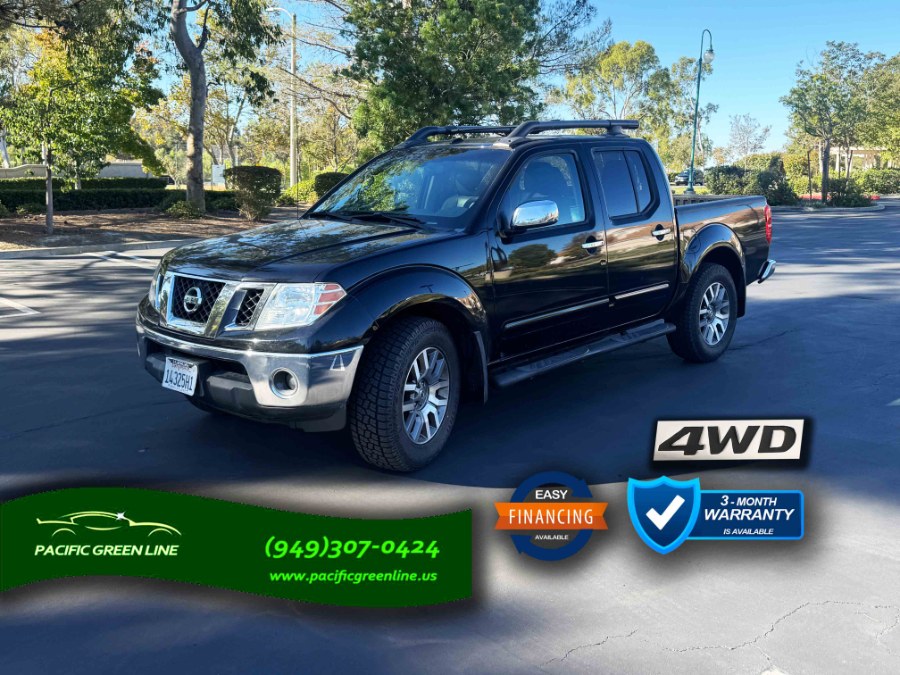 2012 Nissan Frontier 4WD Crew Cab SWB Auto SL, available for sale in Lake Forest, California | Pacific Green Line. Lake Forest, California 2012 Nissan Frontier 4WD Crew Cab SWB Auto SL, available for sale in Lake Forest, California | Pacific Green Line. Lake Forest, California