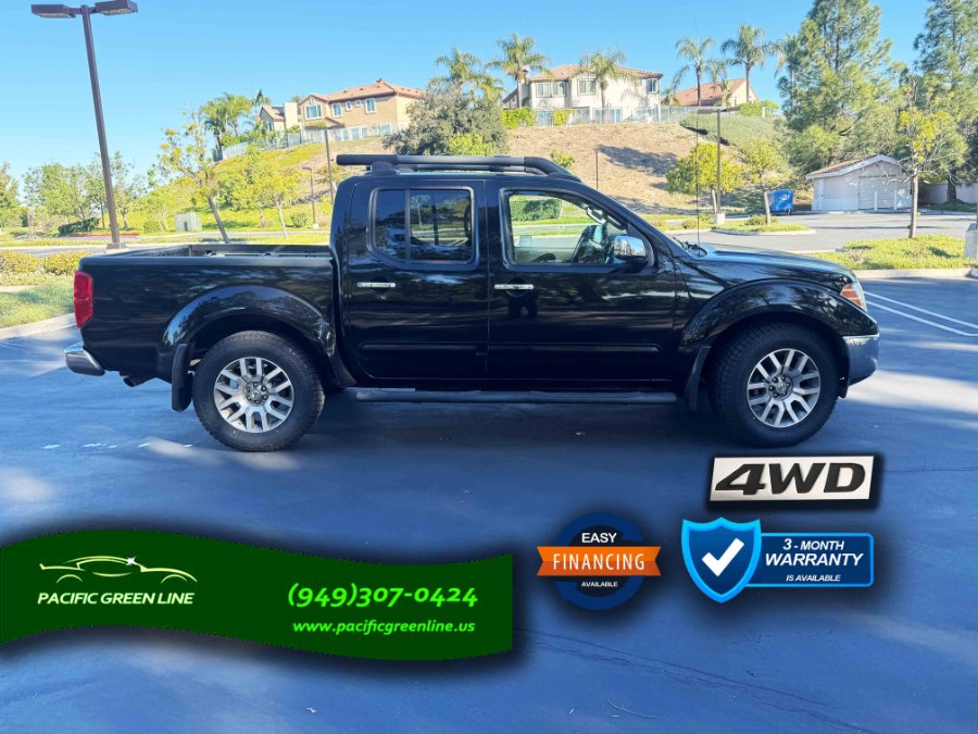 2012 Nissan Frontier 4WD Crew Cab SWB Auto SL, available for sale in Lake Forest, California | Pacific Green Line. Lake Forest, California 2012 Nissan Frontier 4WD Crew Cab SWB Auto SL, available for sale in Lake Forest, California | Pacific Green Line. Lake Forest, California