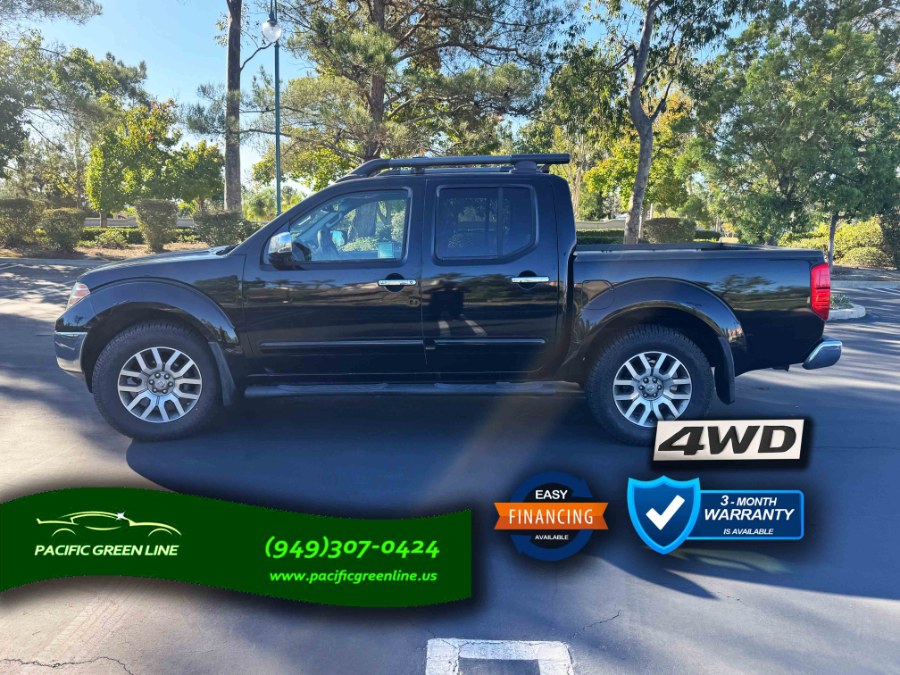 2012 Nissan Frontier 4WD Crew Cab SWB Auto SL, available for sale in Lake Forest, California | Pacific Green Line. Lake Forest, California 2012 Nissan Frontier 4WD Crew Cab SWB Auto SL, available for sale in Lake Forest, California | Pacific Green Line. Lake Forest, California