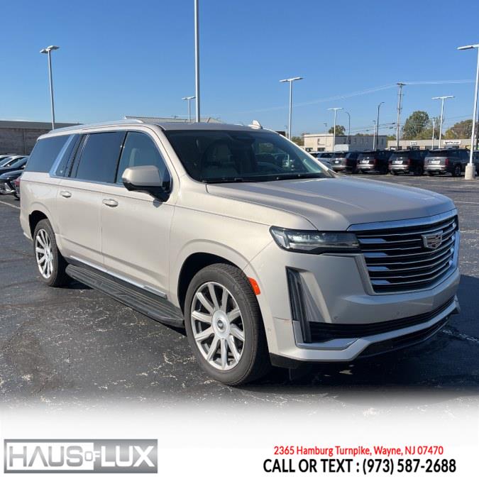 Used Cadillac Escalade ESV 4WD 4dr Premium Luxury Platinum 2021 | Haus of Lux. Wayne, New Jersey