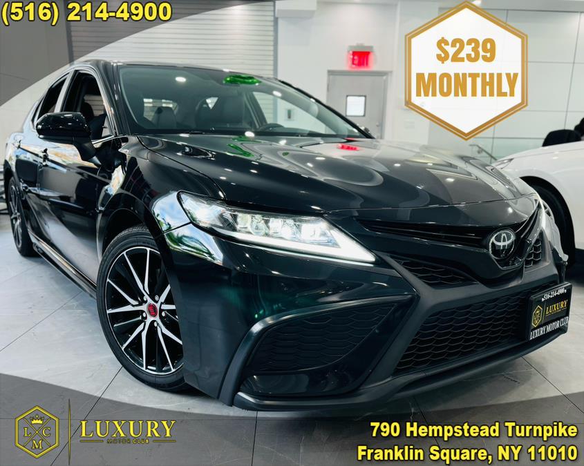 Used 2021 Toyota Camry in Franklin Square, New York | Luxury Motor Club. Franklin Square, New York
